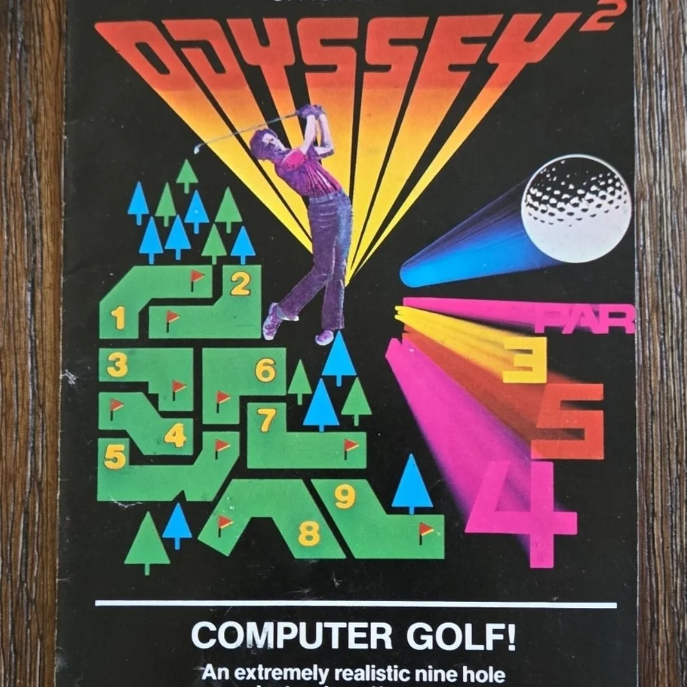 Magnavox Odyssey 2 Video Game System Poster